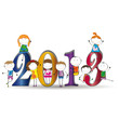Illustration: New Year 2013 New Year 2013