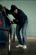 Photo: Car thief Car thief