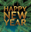Happy new year banner