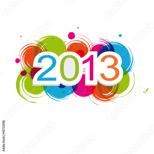 Vector: New Year 2013 New Year 2013