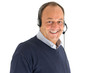 Foto: Mann mit Headset Mann mit Headset