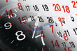 Calendar Pages and Clock