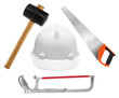 Hard Hat and Tools