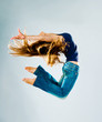 Photo: Jumping Woman Jumping Woman