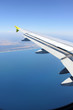 Tragflügel wärend Flug