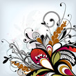 Vektor: floral backgournd floral backgournd