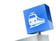 Schild Bahn