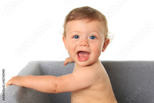 Photo: Happy baby boy Happy baby boy