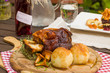 Schweinehaxe mit Klösse
