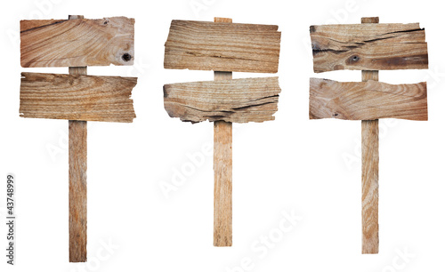 Photo: Collection of wooden sign and signboard Collection of wooden sign and signboard