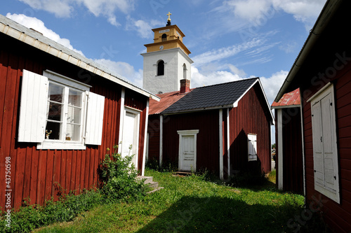 Photo: Gammelstad Church Town - a UNESCO World Heritage Site Gammelstad Church Town - a UNESCO World Heritage Site