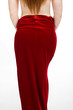 red dress