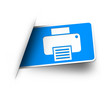 Drucken Button, Icon