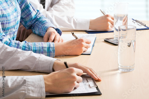Photo: Business people hands Business people hands