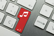 Music keyboard
