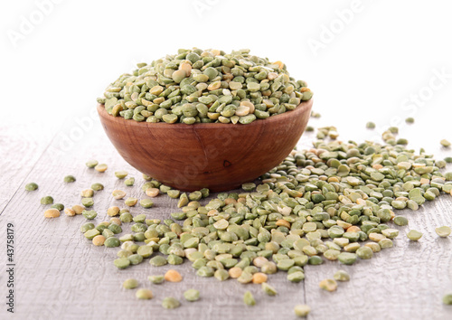 Photo: raw split pea raw split pea