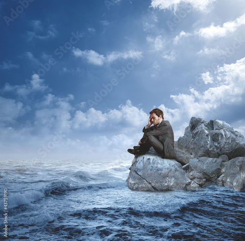 Foto: Businessman in crisis Businessman in crisis