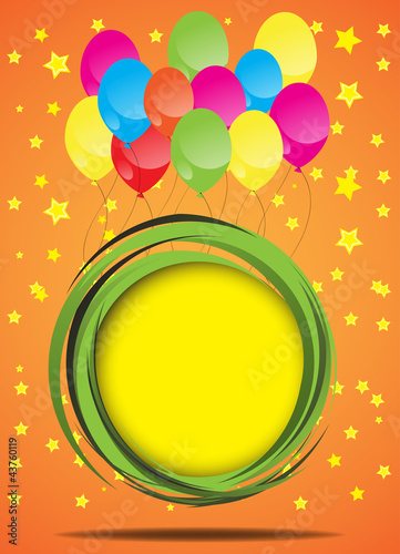 Vector: Birthday card. Vector Birthday card. Vector