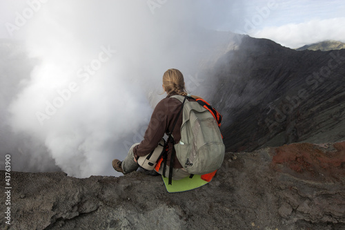Photo: vulcano smoke vulcano smoke