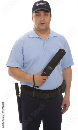 Foto: detail of a security staff member detail of a security staff member