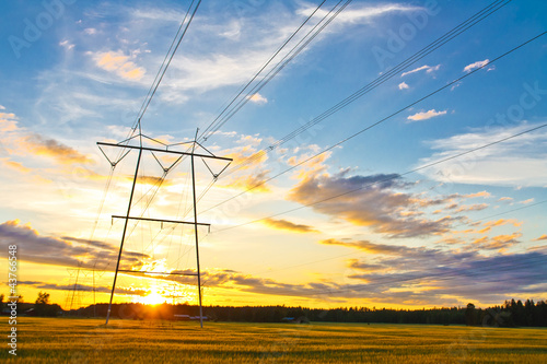Photo: Electric towers Electric towers