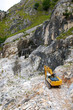 quarry in the marble cave