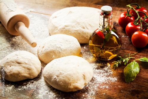 Photo: Pizza dough Pizza dough