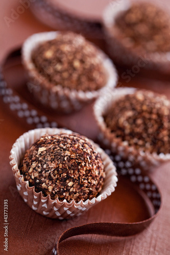 Photo: Chocolate truffles Chocolate truffles