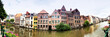 Channel in center of Ghent, Belgium