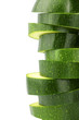 Slices of zucchini