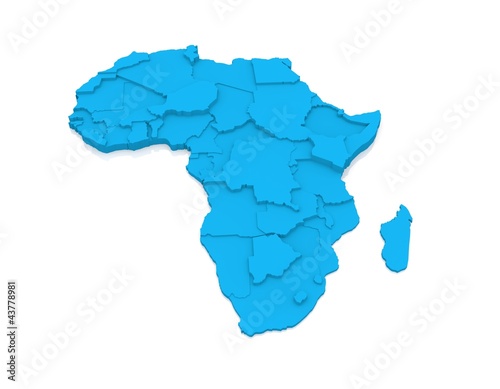Illustration: Map of Africa Map of Africa