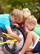 Photo: Bonding over our bicycle Bonding over our bicycle