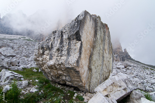 Photo: Dolomites, rock next to peaks of Lavaredo Dolomites, rock next to peaks of Lavaredo