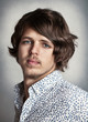 portrait of a young handsome man.
