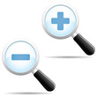 Vector: Zoom icons Zoom icons