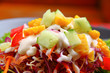 Mix salad with Mayonnaise