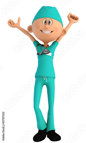 Illustration: scrubs is happy scrubs is happy