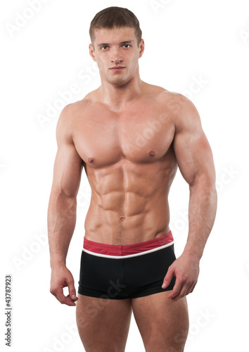 Photo: Muscled model Muscled model