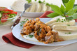 Szegediner Gulasch mit böhmischen Knödeln