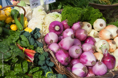 Photo: Colorful Vegetable Stand Colorful Vegetable Stand
