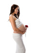 Beautiful pregnant woman