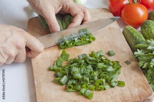 Cutting Chives