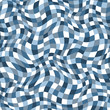 Seamless abstract blue plaid texture. Vector illustration