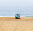 Life guard hut at the beach