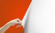 hand turns red page
