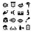 Optometry icons