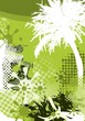 Vektor: Palme - Abstrakter Hintergrund Palme - Abstrakter Hintergrund
