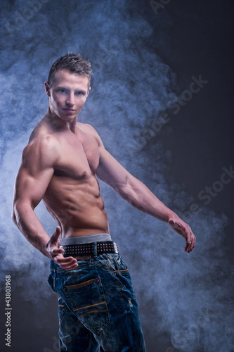 Photo: Fit muscular man Fit muscular man