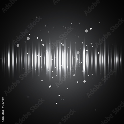 Vector: Equalizer Wave Background Equalizer Wave Background