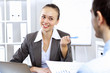 Photo: Young businesswoman in office Young businesswoman in office